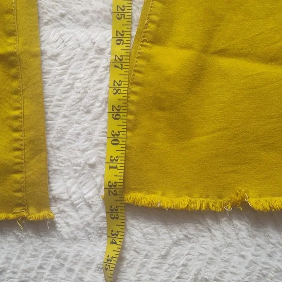 Home Folk Mustard Yellow Wide Flare Women's Pants Size 12 NWT Bell bottom - Picture 11 of 16